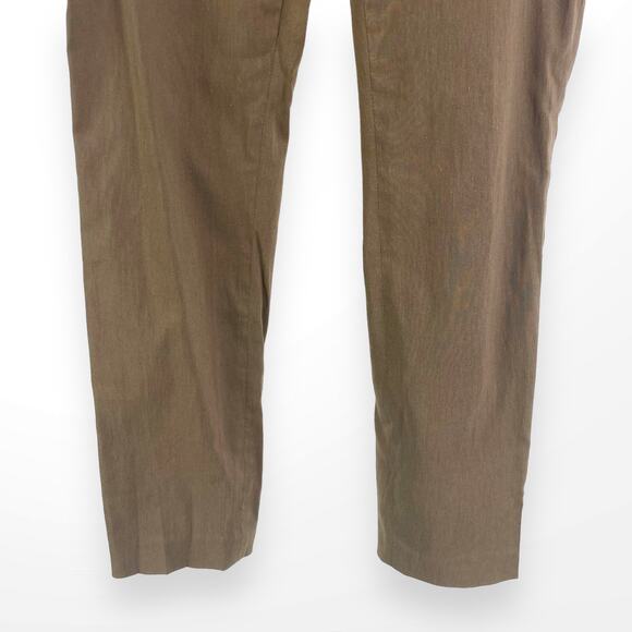 RAFAELLA Brown Straight Leg Dress Pants - Picture 9 of 10